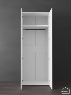 Шкаф Linnea MHR-2PO 2050х800х510 (Белый-М 11.1.1) в Агрызе - agryz.ok-mebel.com | фото 4