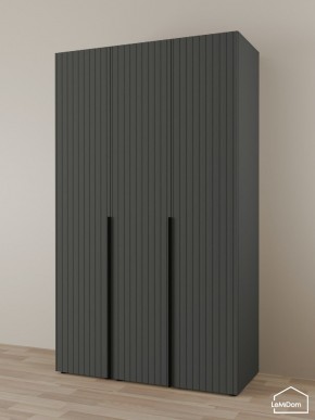 Шкаф Linnea MHR-3-2 2050х1200х510 (Графит-М 11.1.25) в Агрызе - agryz.ok-mebel.com | фото