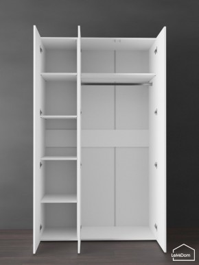 Шкаф Linnea MHR-3PO-1 2050х1200х510 (Белый-М 11.1.2) в Агрызе - agryz.ok-mebel.com | фото 5