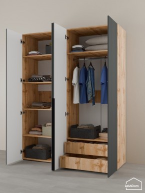 Шкаф Linnea MHR-4-2 2050х1600х510 (ДВ-М 11.1.25) в Агрызе - agryz.ok-mebel.com | фото 5