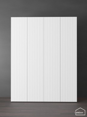 Шкаф Linnea MHR-4PO-2 2050х1600х510 (Белый-М 11.1.1) в Агрызе - agryz.ok-mebel.com | фото