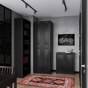 Шкаф МАКС двухстворчатый, цвет Дуб Венге в Агрызе - agryz.ok-mebel.com | фото 4