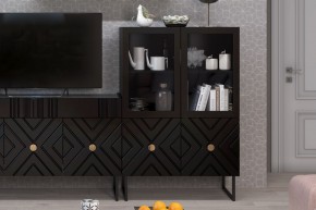 Шкаф низкий (2 стеклодвери) Марсель в Агрызе - agryz.ok-mebel.com | фото 7