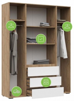 Шкаф платяной Элла в Агрызе - agryz.ok-mebel.com | фото 4