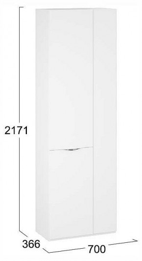Шкаф платяной Глосс СМ-319.07.016 в Агрызе - agryz.ok-mebel.com | фото 4