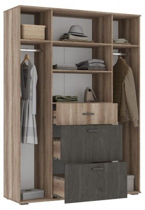 Шкаф платяной Паркинс в Агрызе - agryz.ok-mebel.com | фото 2