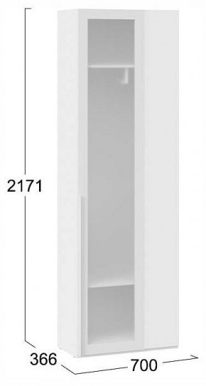 Шкаф платяной Порто СМ-393.07.233 в Агрызе - agryz.ok-mebel.com | фото 4