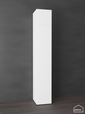 Шкаф с антресолью Linnea MHR-1POA-1 2450х400х510 (Белый-М 11.1.2) в Агрызе - agryz.ok-mebel.com | фото