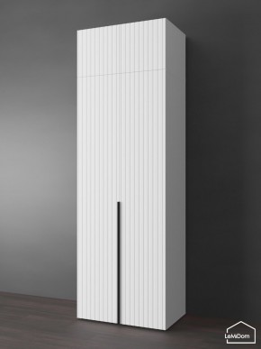 Шкаф с антресолью Linnea MHR-2A-1 2450х800х510 (Белый-М 11.1.2) в Агрызе - agryz.ok-mebel.com | фото