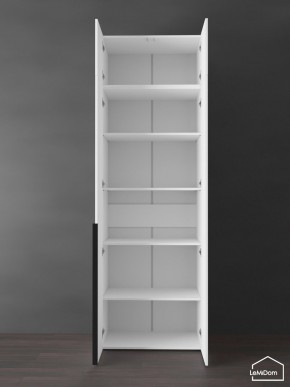 Шкаф с антресолью Linnea MHR-2A-2 2450х800х510 (Белый-М 11.1.1) в Агрызе - agryz.ok-mebel.com | фото 4