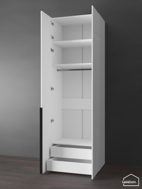 Шкаф с антресолью Linnea MHR-2A-3 2450х800х510 (Белый-М 11.1.2) в Агрызе - agryz.ok-mebel.com | фото 5