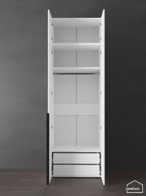 Шкаф с антресолью Linnea MHR-2A-3 2450х800х510 (Белый-М 11.1.2) в Агрызе - agryz.ok-mebel.com | фото 6