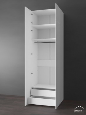 Шкаф с антресолью Linnea MHR-2POA-3 2450х800х510 (Белый-М 11.1.2) в Агрызе - agryz.ok-mebel.com | фото 6