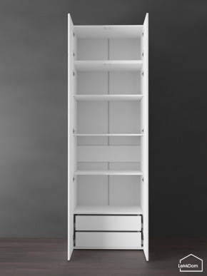 Шкаф с антресолью Linnea MHR-2POA-4 2450х800х510 (Белый-М 11.1.2) в Агрызе - agryz.ok-mebel.com | фото 6
