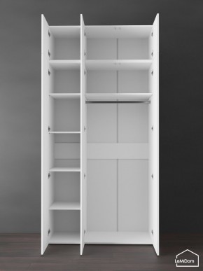 Шкаф с антресолью Linnea MHR-3POA-1 2450х1200х510 (Белый-М 11.1.2) в Агрызе - agryz.ok-mebel.com | фото 4