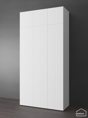 Шкаф с антресолью Linnea MHR-3POA-2 2450х1200х510 (Белый-М 11.1.2) в Агрызе - agryz.ok-mebel.com | фото