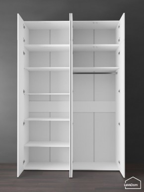 Шкаф с антресолью Linnea MHR-4POA-1 2450х1600х510 (Белый-М 11.1.1) в Агрызе - agryz.ok-mebel.com | фото 4