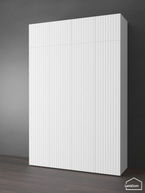 Шкаф с антресолью Linnea MHR-4POA-2 2450х1600х510 (Белый-М 11.1.2) в Агрызе - agryz.ok-mebel.com | фото