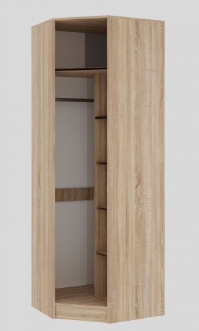 БЕАТРИС Шкаф Угловой (Дуб Сонома/Белый глянец) в Агрызе - agryz.ok-mebel.com | фото 2