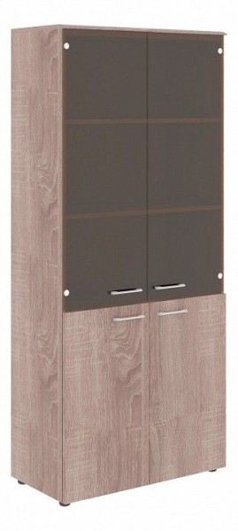 Шкаф-витрина Wave WHC 85.2 в Агрызе - agryz.ok-mebel.com | фото