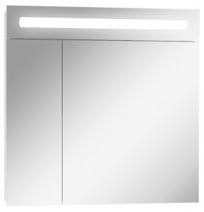 Шкаф-зеркало Аврора 70 с подсветкой LED Домино (DV8007HZ) в Агрызе - agryz.ok-mebel.com | фото