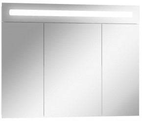 Шкаф-зеркало Аврора 90 с подсветкой LED Домино (DV8011HZ) в Агрызе - agryz.ok-mebel.com | фото