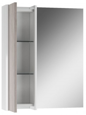Шкаф-зеркало Uno 60 Дуб серый левый/правый Домино (DU1503HZ) в Агрызе - agryz.ok-mebel.com | фото 3