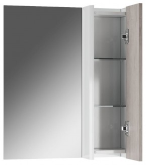 Шкаф-зеркало Uno 60 Дуб серый левый/правый Домино (DU1503HZ) в Агрызе - agryz.ok-mebel.com | фото 4