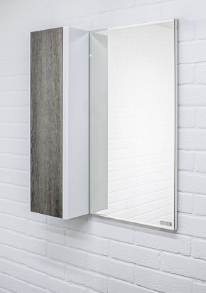 Шкаф-зеркало Uno 60 Дуб серый левый/правый Домино (DU1503HZ) в Агрызе - agryz.ok-mebel.com | фото 8