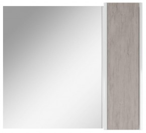 Шкаф-зеркало Uno 80 Дуб серый левый/правый Домино (DU1504HZ) в Агрызе - agryz.ok-mebel.com | фото 5