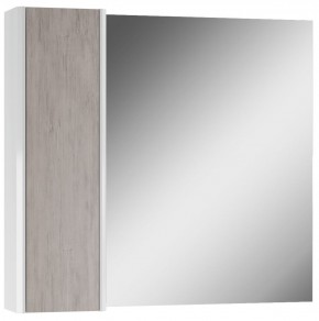 Шкаф-зеркало Uno 80 Дуб серый левый/правый Домино (DU1504HZ) в Агрызе - agryz.ok-mebel.com | фото 6