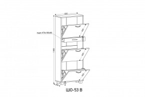 ШО-53 В тумба для обуви в Агрызе - agryz.ok-mebel.com | фото 3