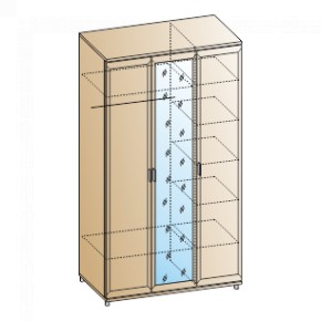 Спальня Мелисса композиция 4 (Гикори Джексон светлый) в Агрызе - agryz.ok-mebel.com | фото 5