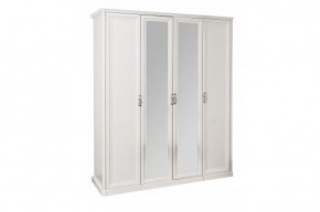 Спальня Мишель 4-х ств 1600 (белый матовый/экокожа) в Агрызе - agryz.ok-mebel.com | фото 2