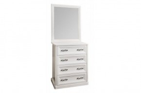 Спальня Мишель 4-х ств 1600 (белый матовый/экокожа) в Агрызе - agryz.ok-mebel.com | фото 6