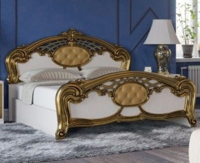 Спальня Ольга (комплект 4 дв.) беж/золото в Агрызе - agryz.ok-mebel.com | фото 4