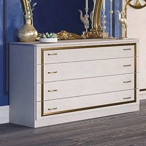 Спальня Ольга (комплект 4 дв.) беж/золото в Агрызе - agryz.ok-mebel.com | фото 7