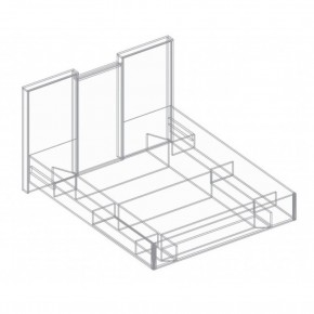 Спальный гарнитур Александрия (модульный) в Агрызе - agryz.ok-mebel.com | фото 3
