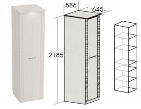 Спальный гарнитур Элана (модульная) Бодега белая в Агрызе - agryz.ok-mebel.com | фото 9