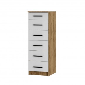 Спальный гарнитур Евро (модульный) Крафт/Белый в Агрызе - agryz.ok-mebel.com | фото 12