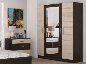 Спальный гарнитур Леси + 4-х створчатый шкаф в Агрызе - agryz.ok-mebel.com | фото 4
