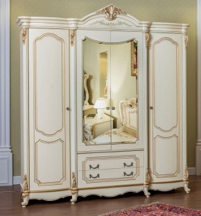 Спальный гарнитур Мона Лиза (крем) 1600 в Агрызе - agryz.ok-mebel.com | фото 6