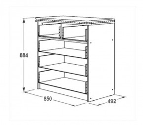 Спальный гарнитур Ольга-13 (модульный) в Агрызе - agryz.ok-mebel.com | фото 13