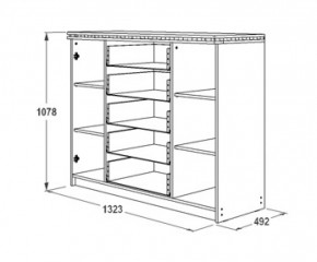 Спальный гарнитур Ольга-13 (модульный) в Агрызе - agryz.ok-mebel.com | фото 17