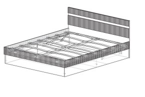 ОЛИВИЯ Спальный гарнитур МДФ (модульный) в Агрызе - agryz.ok-mebel.com | фото 6