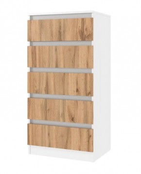 Спальный гарнитур Парус (Белый/Вотан) 1400 (Вариант-2) в Агрызе - agryz.ok-mebel.com | фото 5