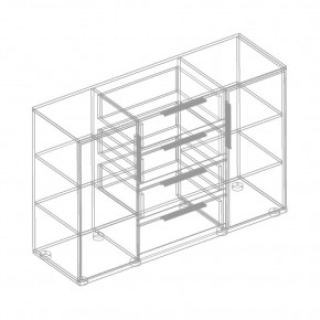 Спальный гарнитур "Лео" (модульный) в Агрызе - agryz.ok-mebel.com | фото 28