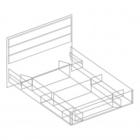 Спальный гарнитур "Милана" (модульный) в Агрызе - agryz.ok-mebel.com | фото 4