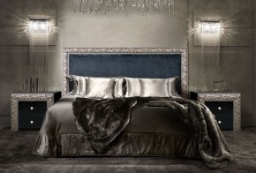 Спальный гарнитур Тиффани Premium черная/серебро в Агрызе - agryz.ok-mebel.com | фото 2