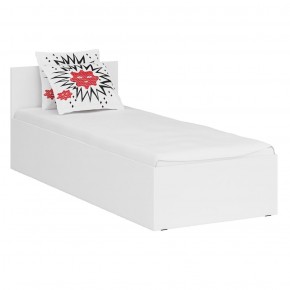 Стандарт Кровать 0800, цвет белый, ШхГхВ 83,5х203,5х70 см., сп.м. 800х2000 мм., без матраса, основание есть в Агрызе - agryz.ok-mebel.com | фото 3
